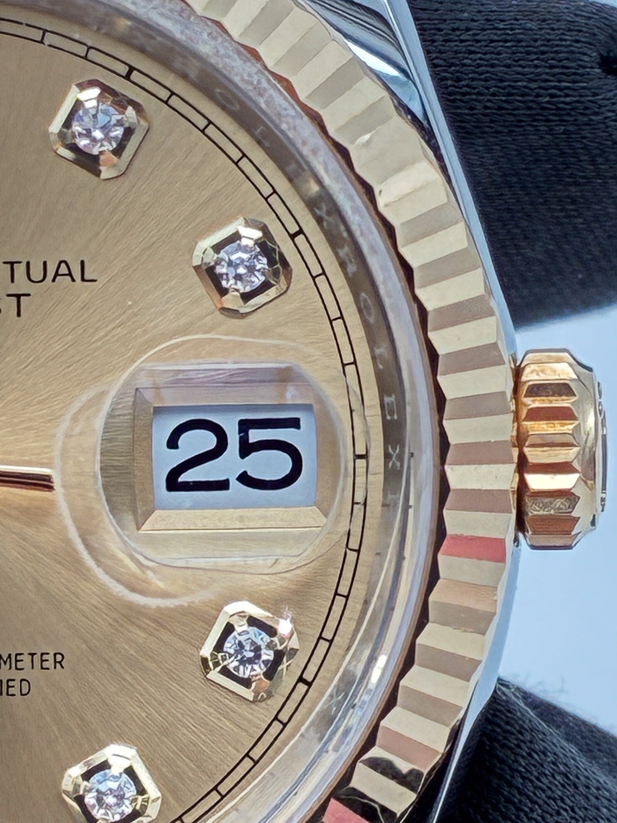 Rolex Datejust Two-Toned YellowGold fluted bezel 36mm jubilee bracelet