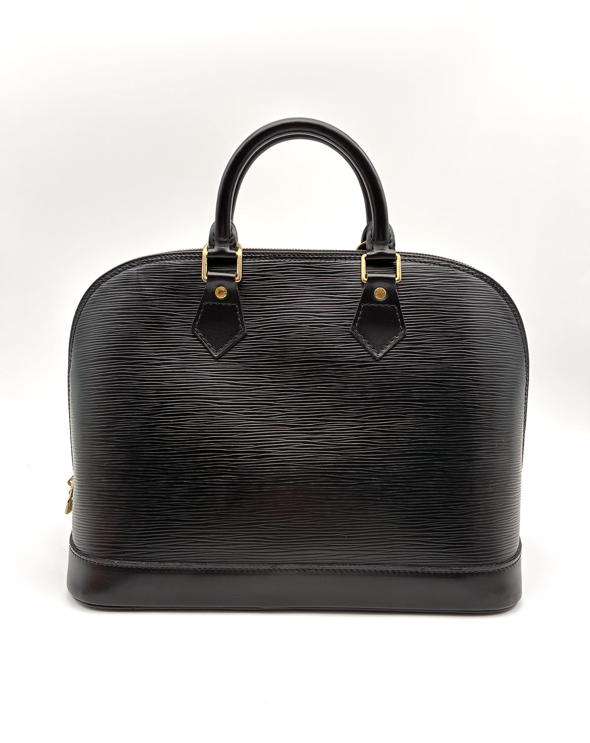 Louis Vuitton Alma PM Black Epi GHW
