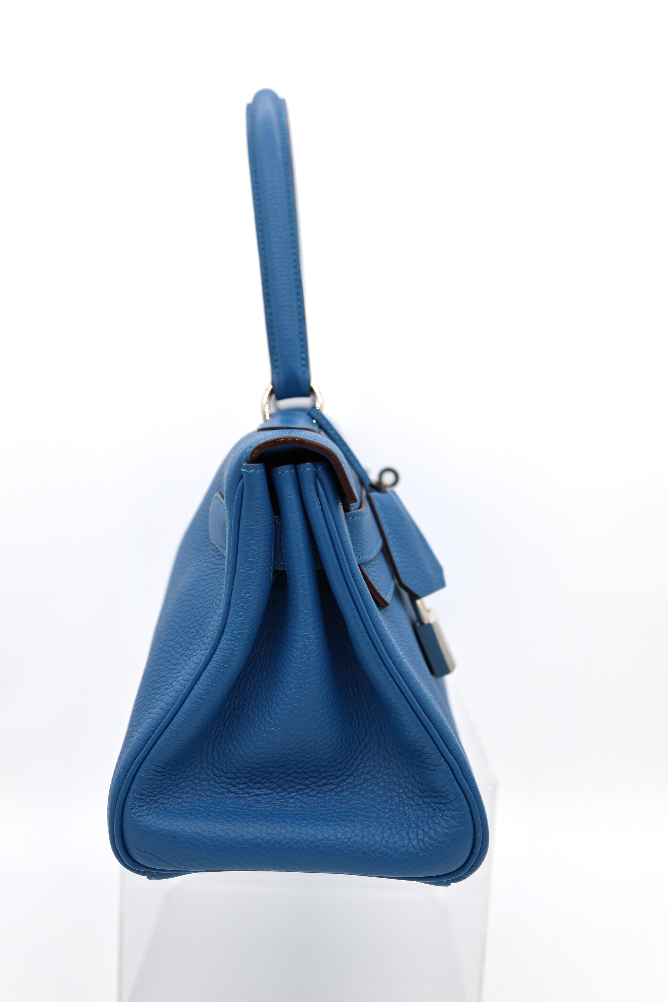 Hermes Birkin Shoulder 40 Blue