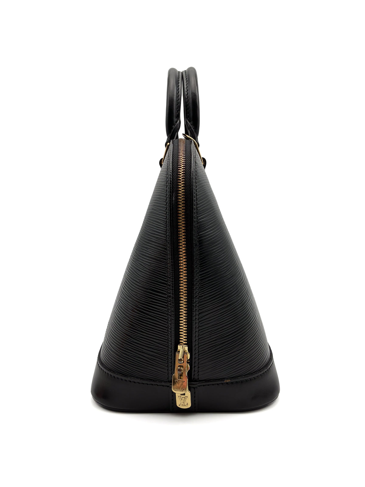 Louis Vuitton Alma PM Black Epi GHW