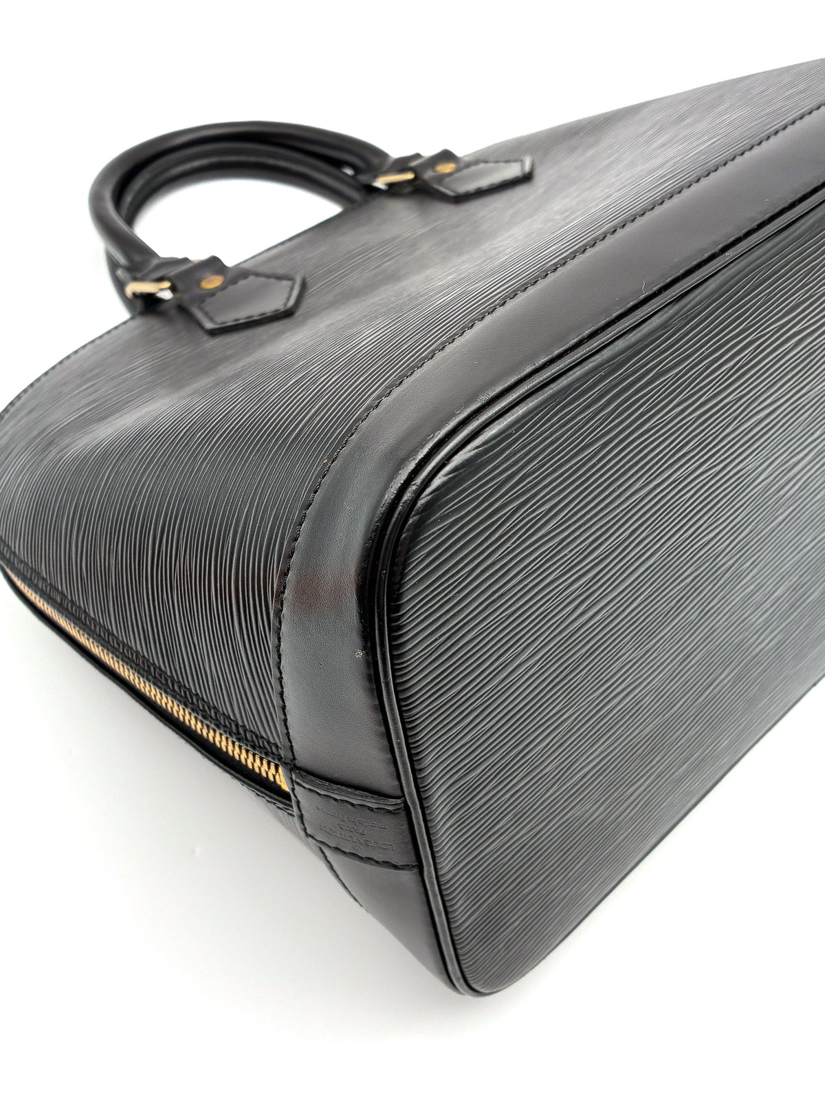 Louis Vuitton Alma PM Black Epi GHW