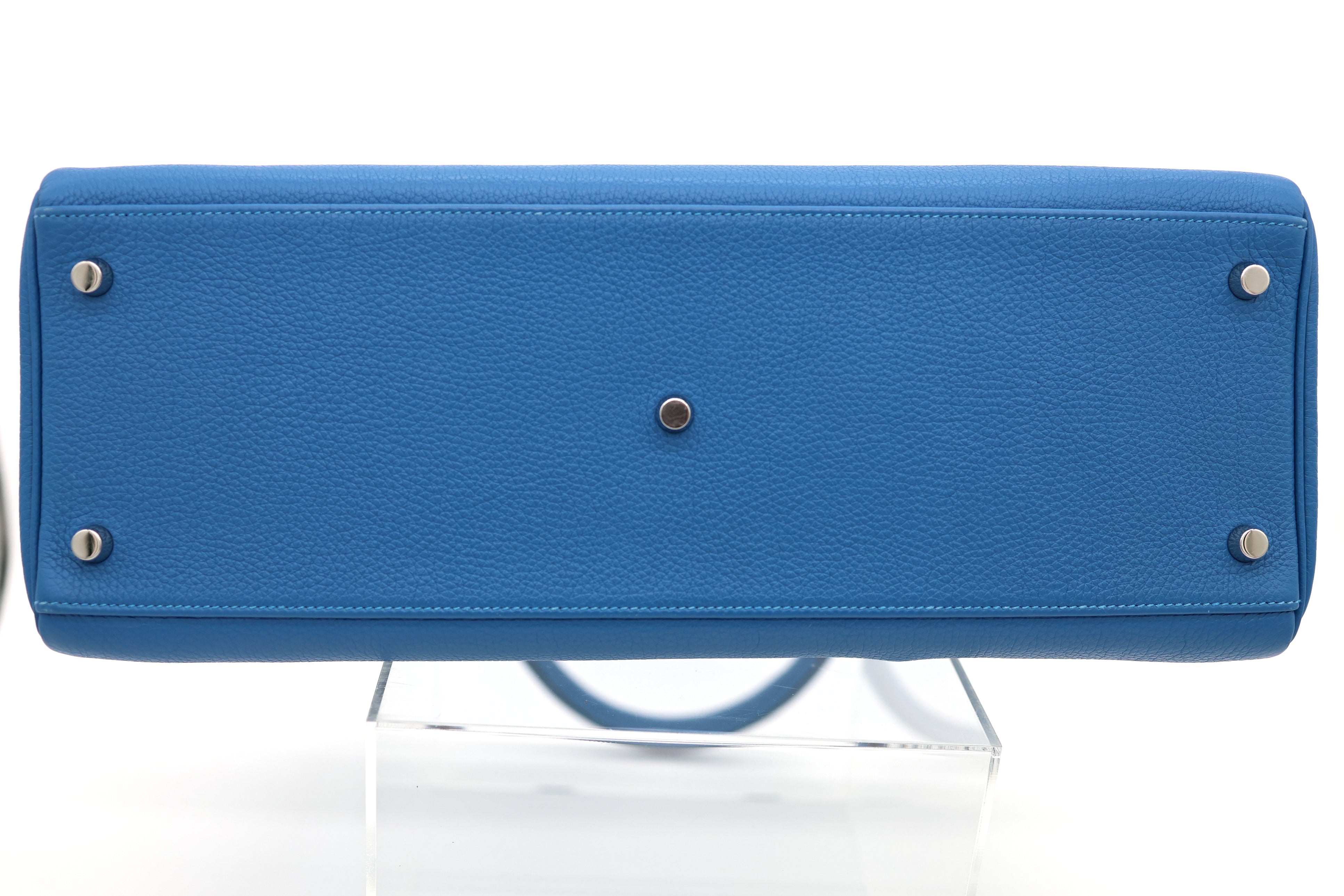 Hermes Birkin Shoulder 40 Blue