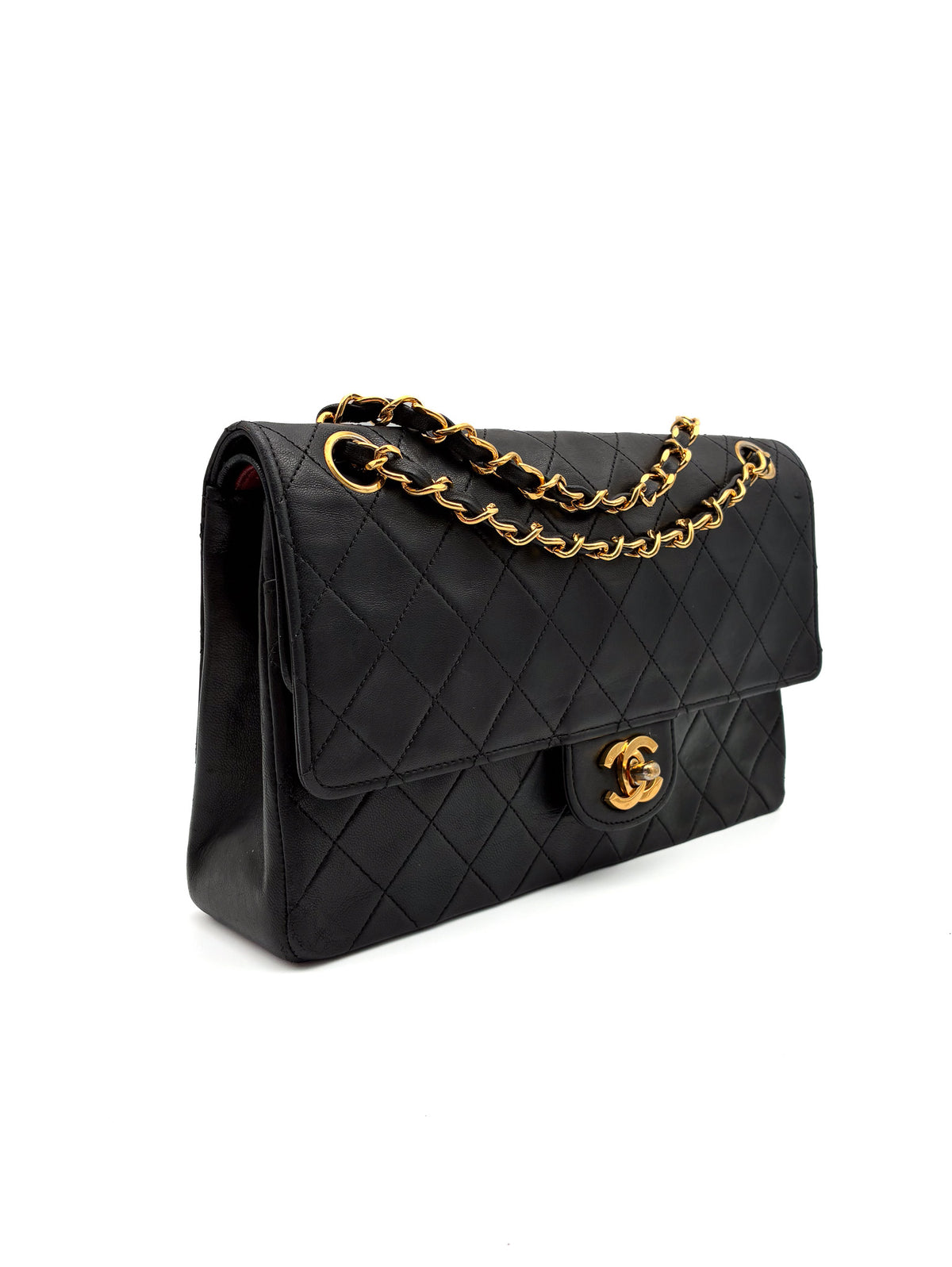 Chanel Vintage Classic Double Flap Medium lambskin