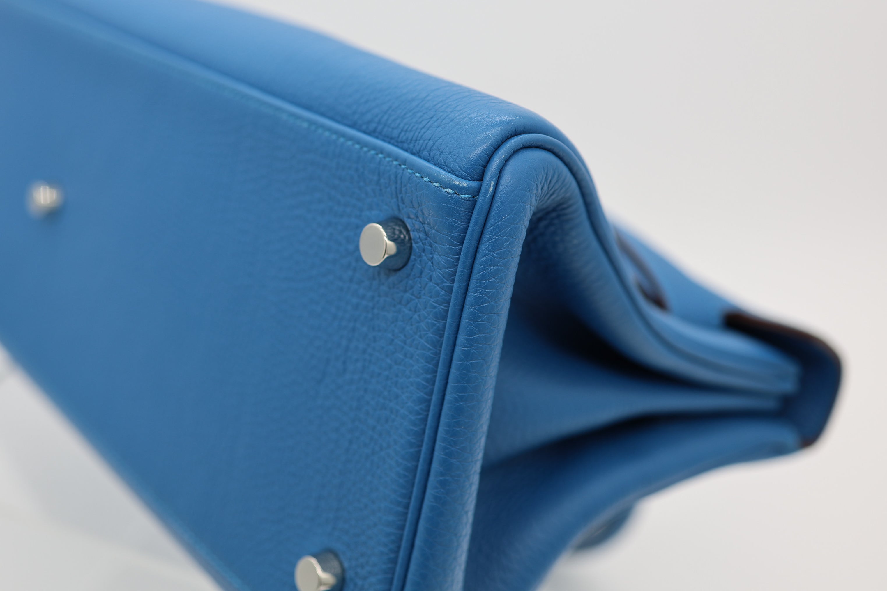 Hermes Birkin Shoulder 40 Blue