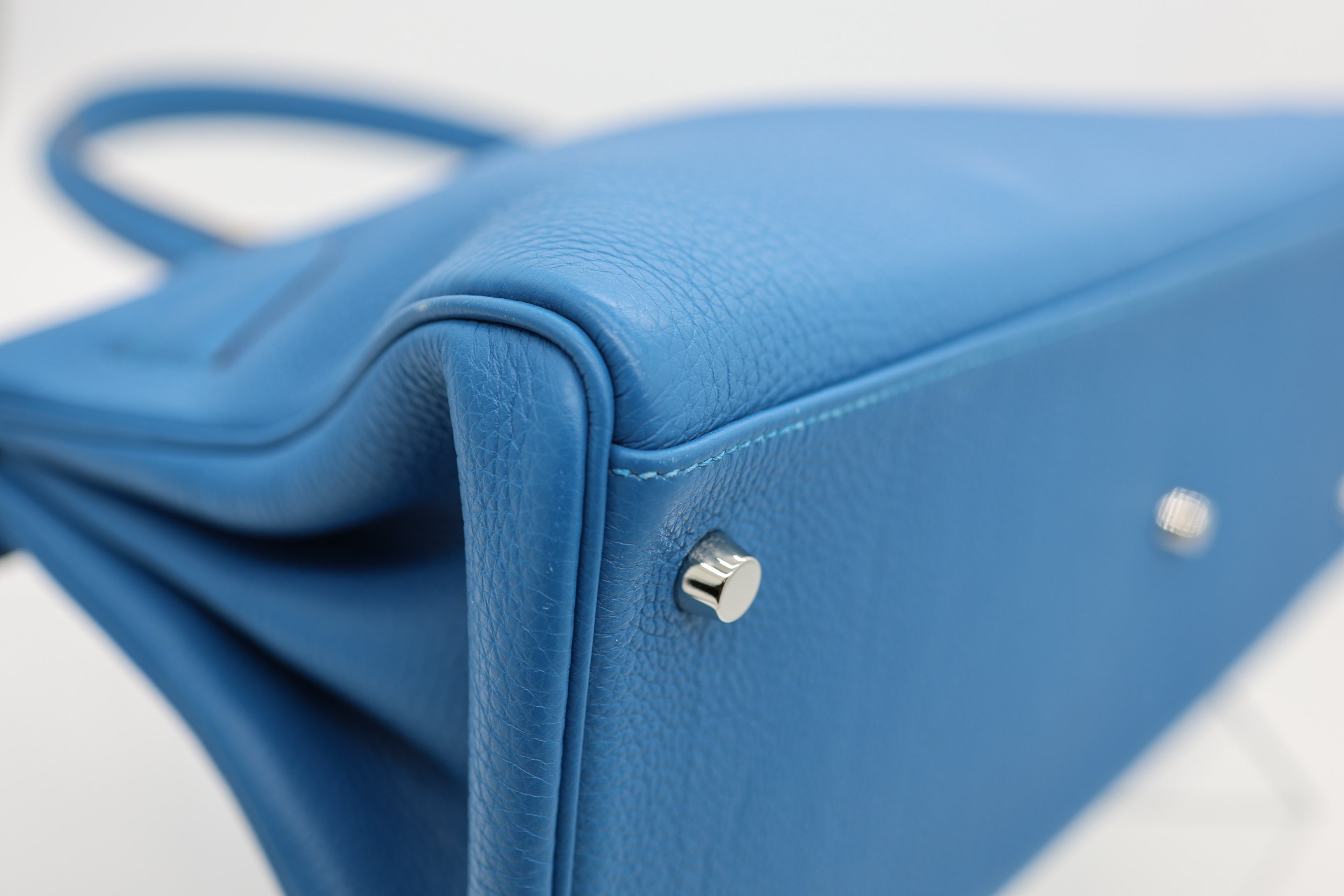 Hermes Birkin Shoulder 40 Blue