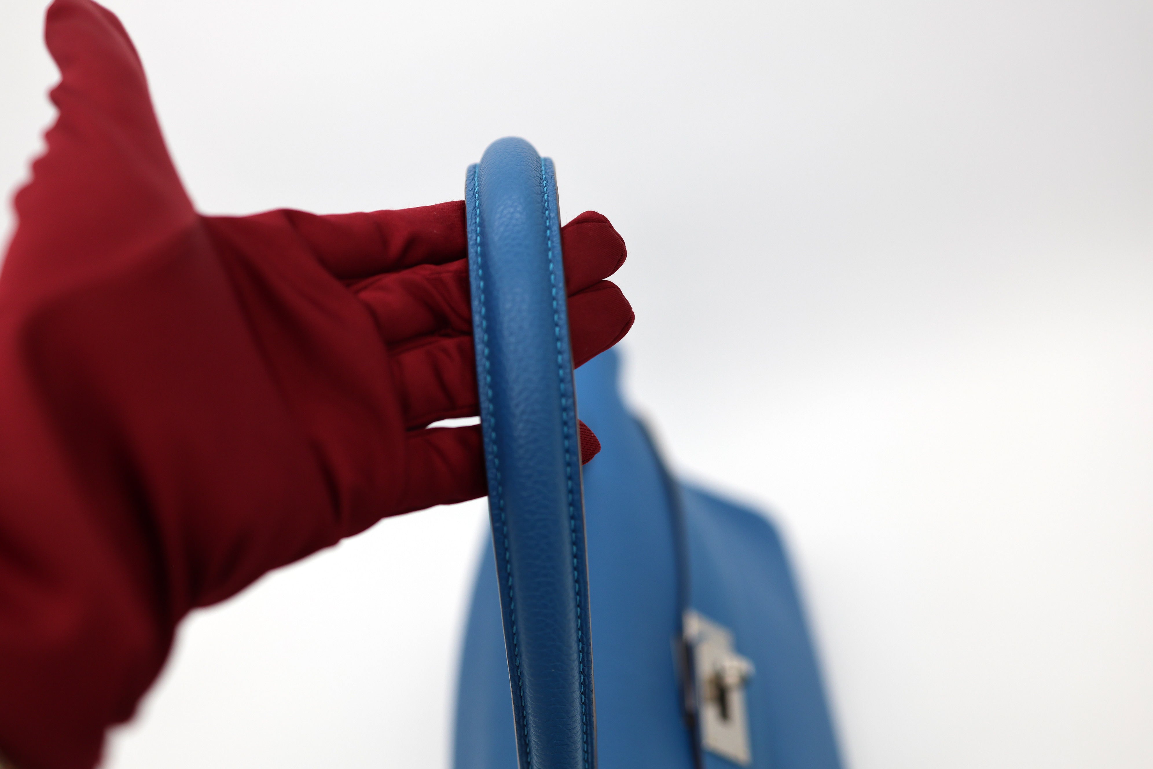 Hermes Birkin Shoulder 40 Blue