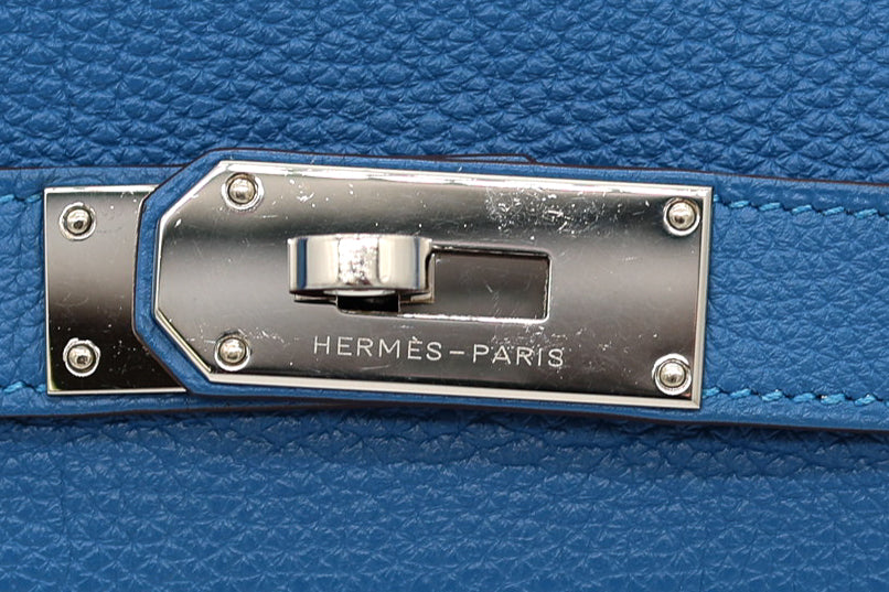Hermes Birkin Shoulder 40 Blue