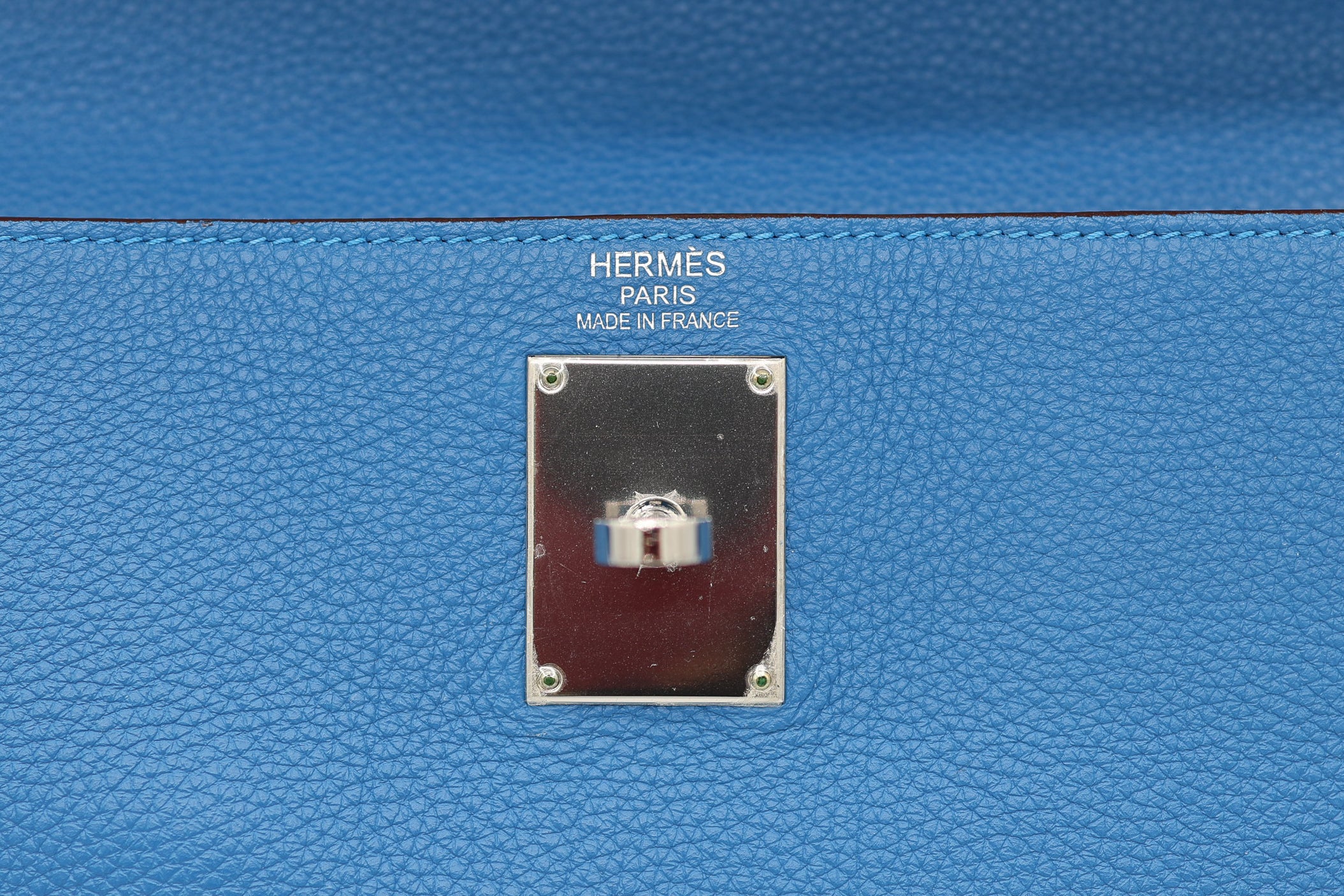 Hermes Birkin Shoulder 40 Blue