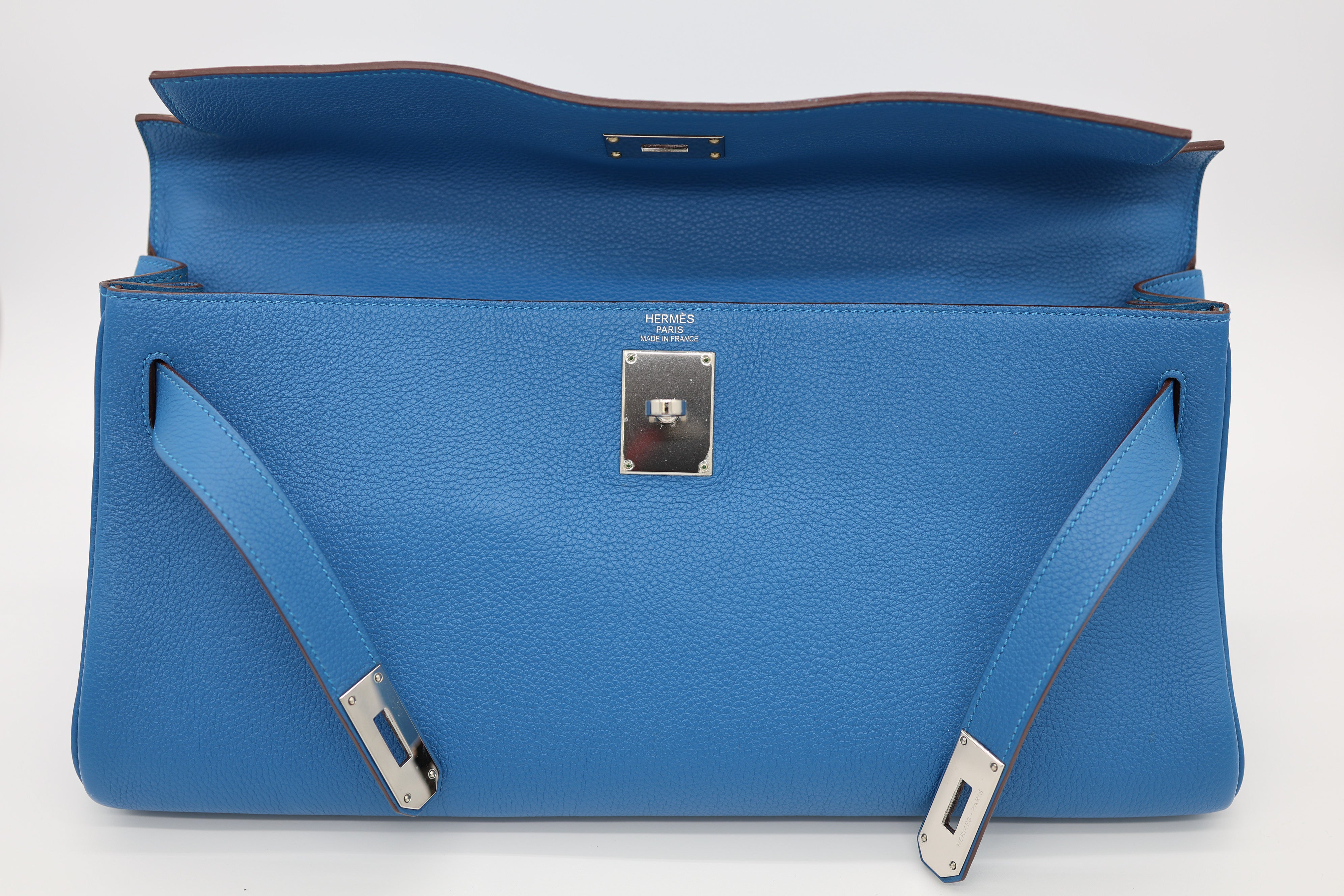 Hermes Birkin Shoulder 40 Blue