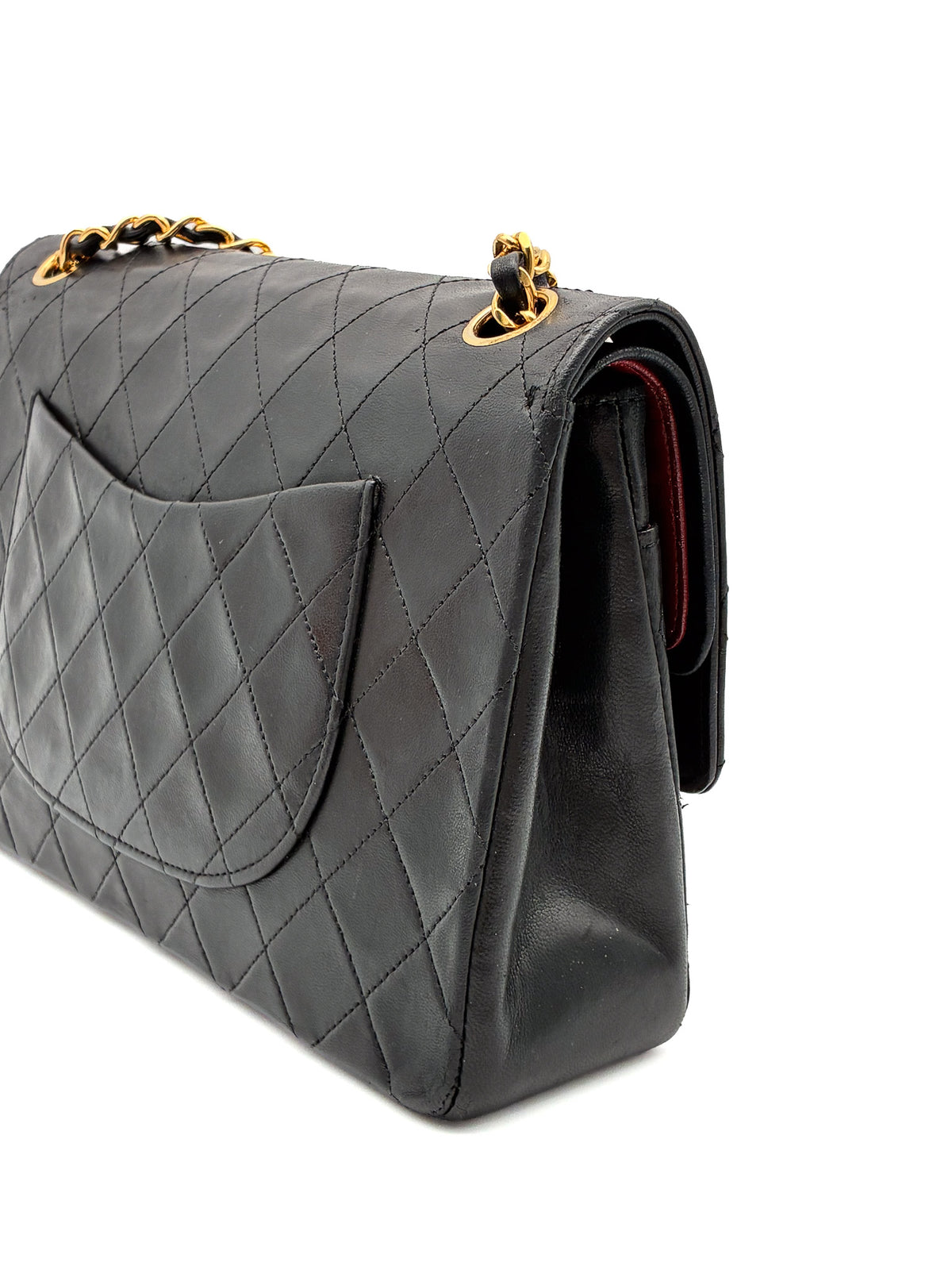 Chanel Vintage Classic Double Flap Medium lambskin