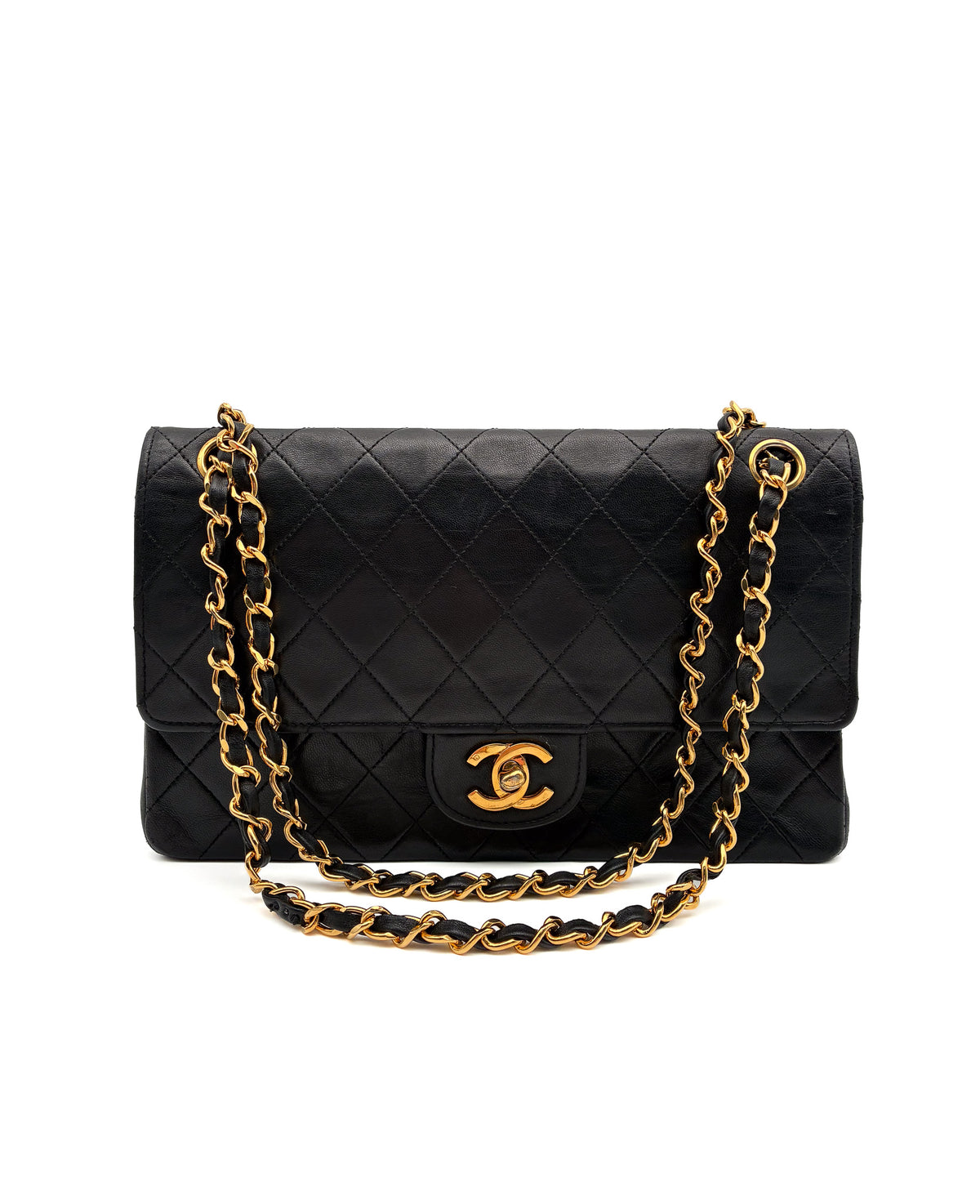 Chanel Vintage Classic Double Flap Medium lambskin