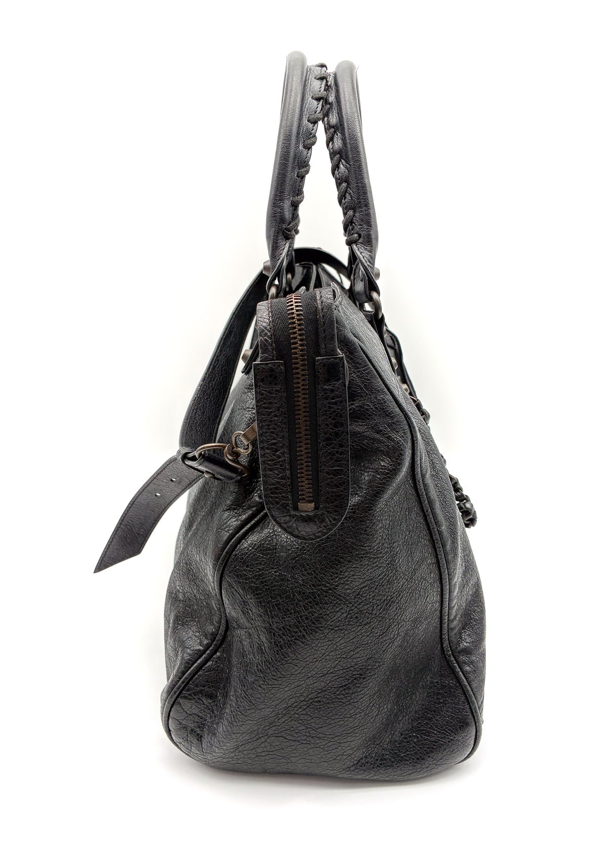 Balenciaga Agneau Classic Hardware City Black