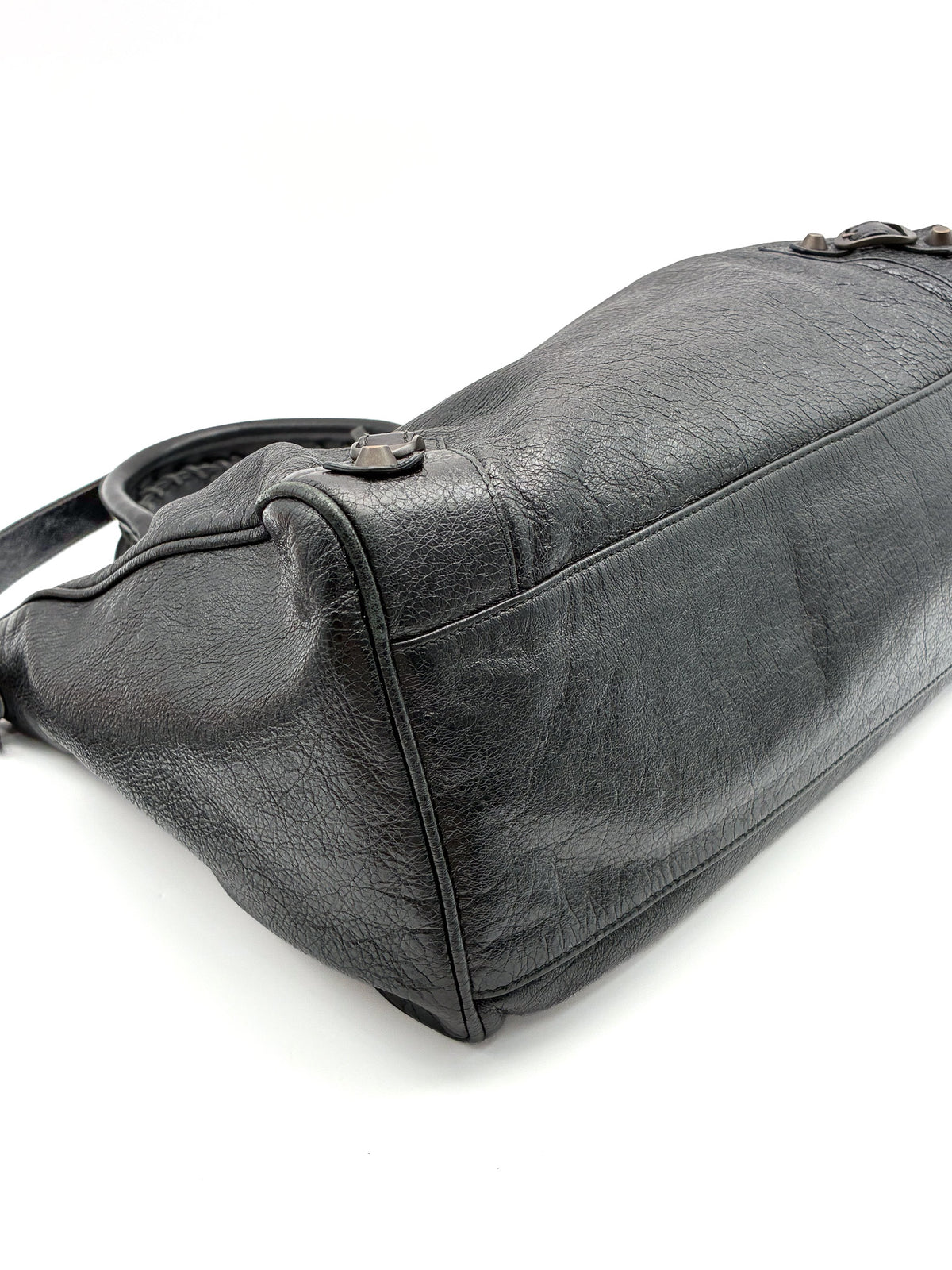 Balenciaga Agneau Classic Hardware City Black