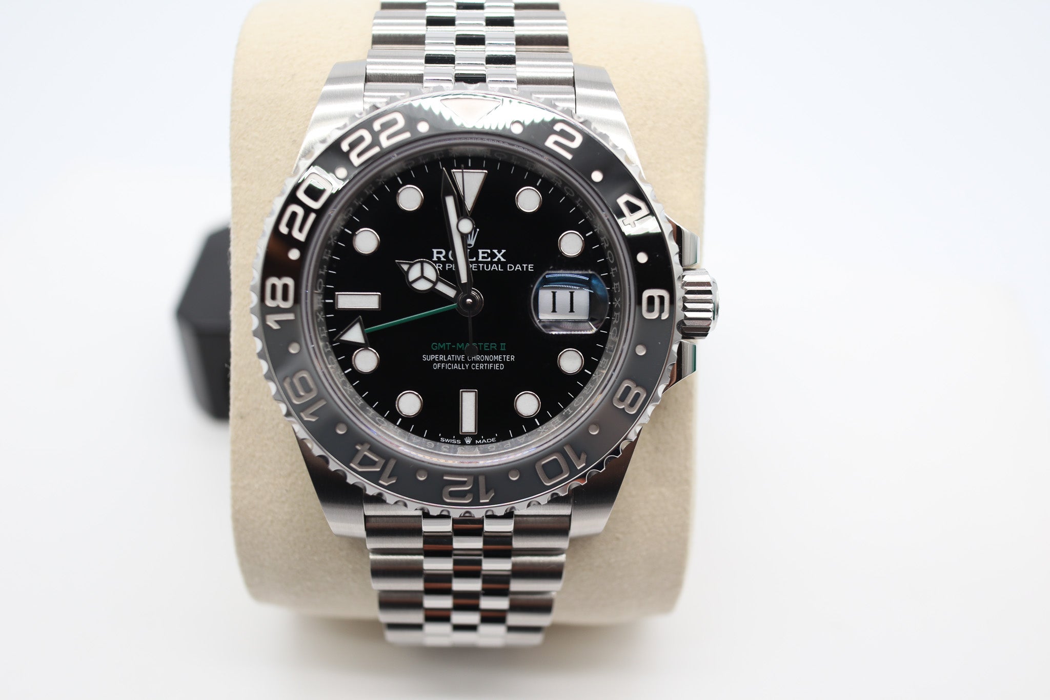 Rolex GMT-Master II Bruce Wayne Jubilee Bracelet 41mm
