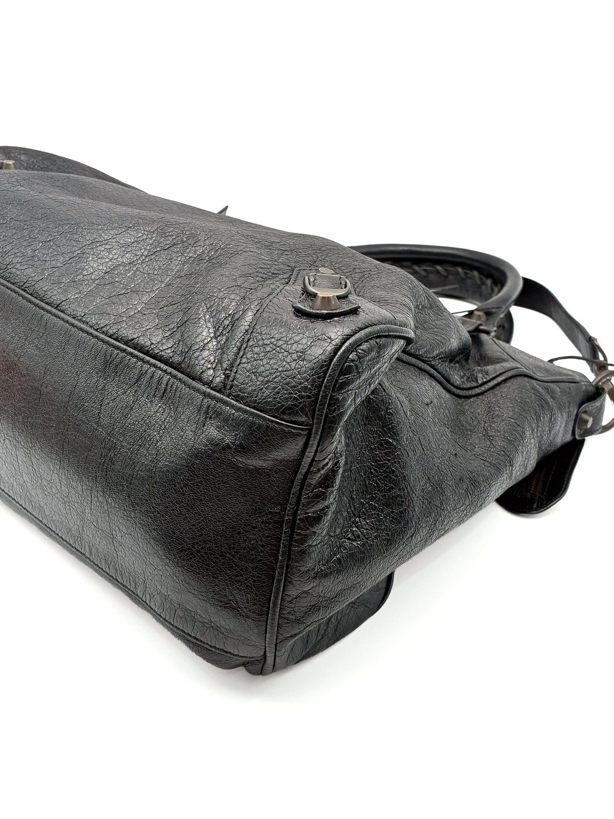Balenciaga Agneau Classic Hardware City Black