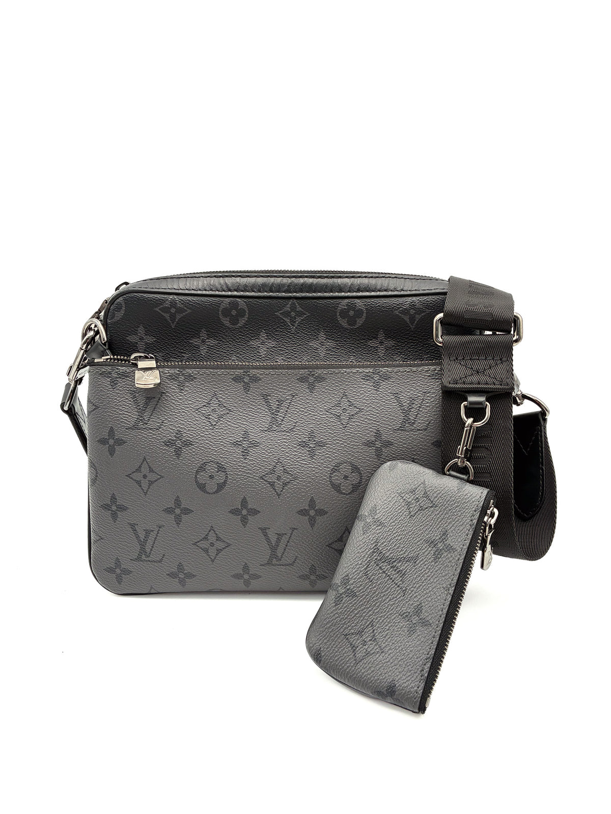 Louis Vuitton Monogram Eclipse Trio Messenger Bag