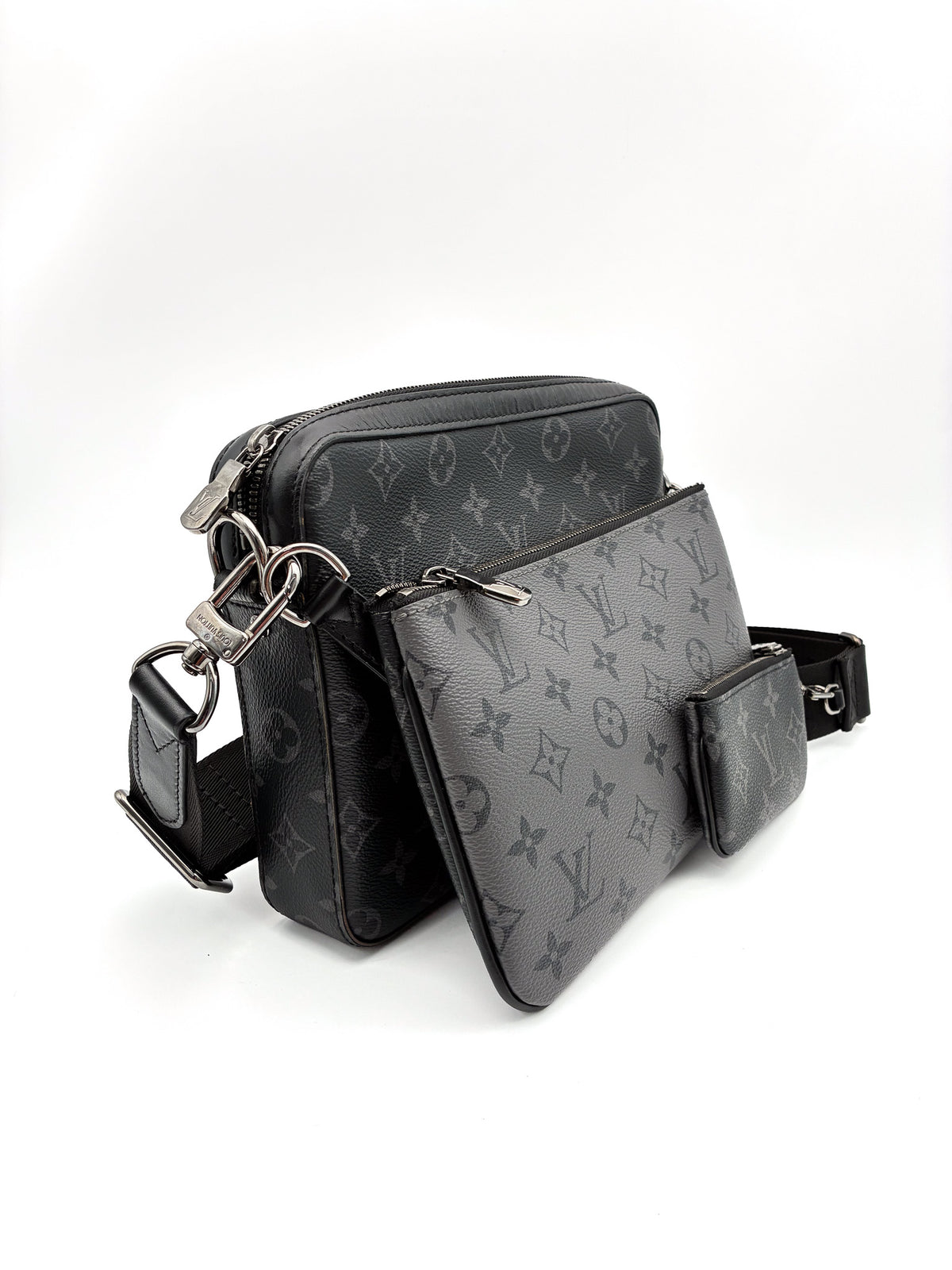 Louis Vuitton Monogram Eclipse Trio Messenger Bag