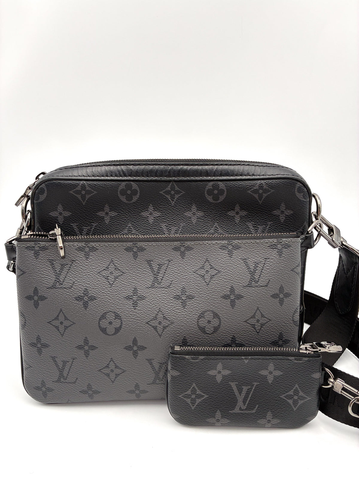 Louis Vuitton Monogram Eclipse Trio Messenger Bag