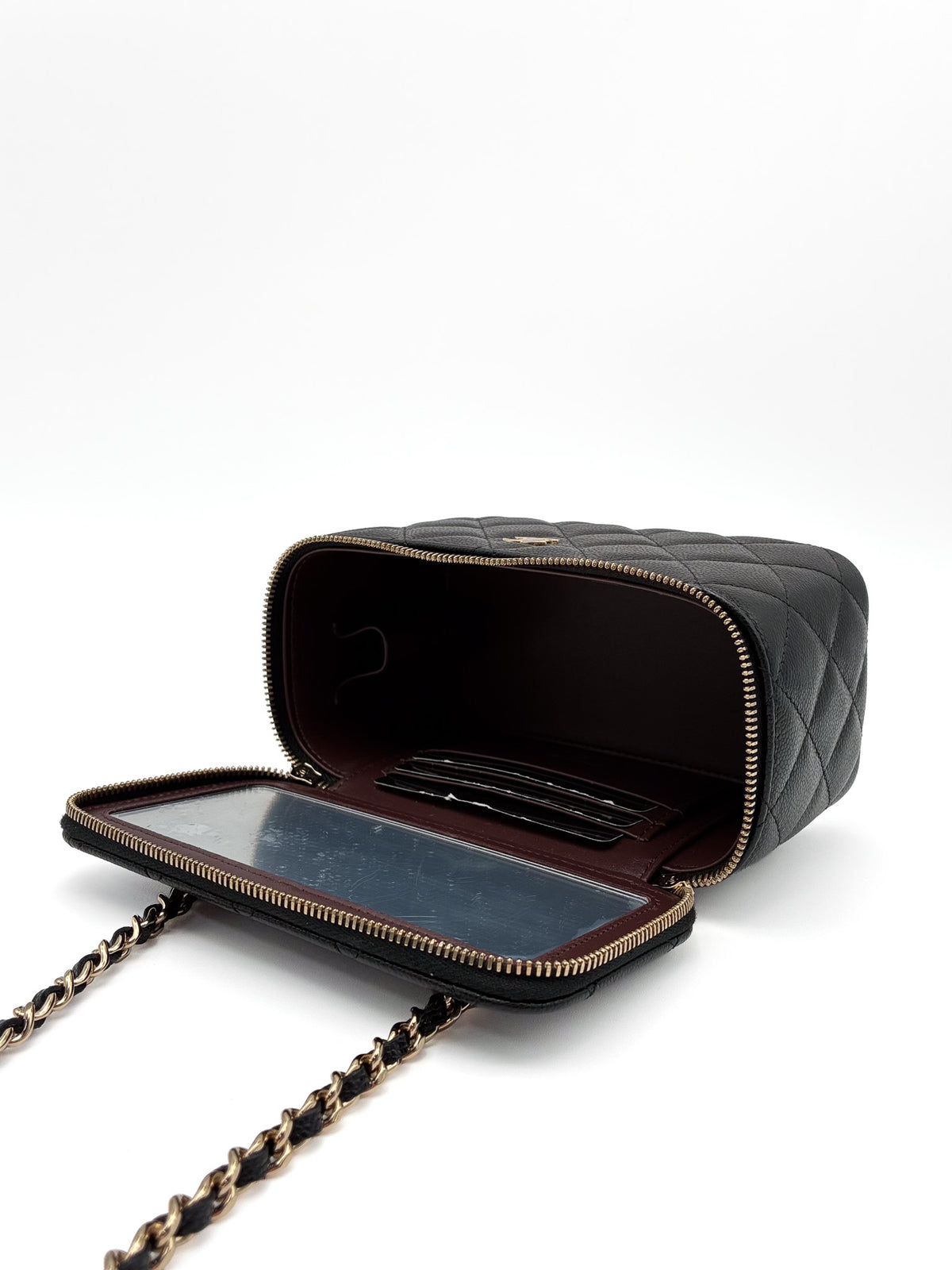 Chanel Vanity Caviar SHW