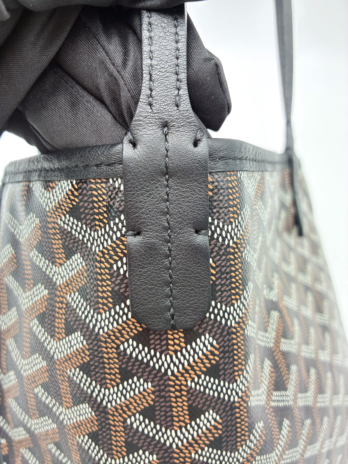 Goyard Mini Anjou Reversible Black