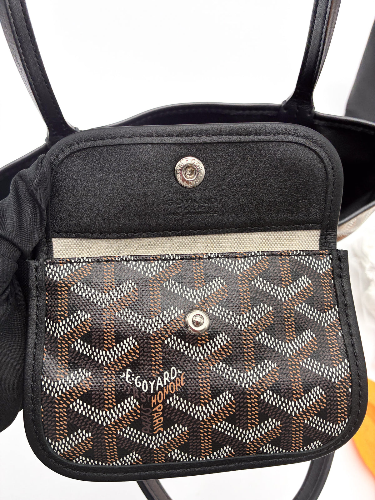 Goyard Mini Anjou Reversible Black