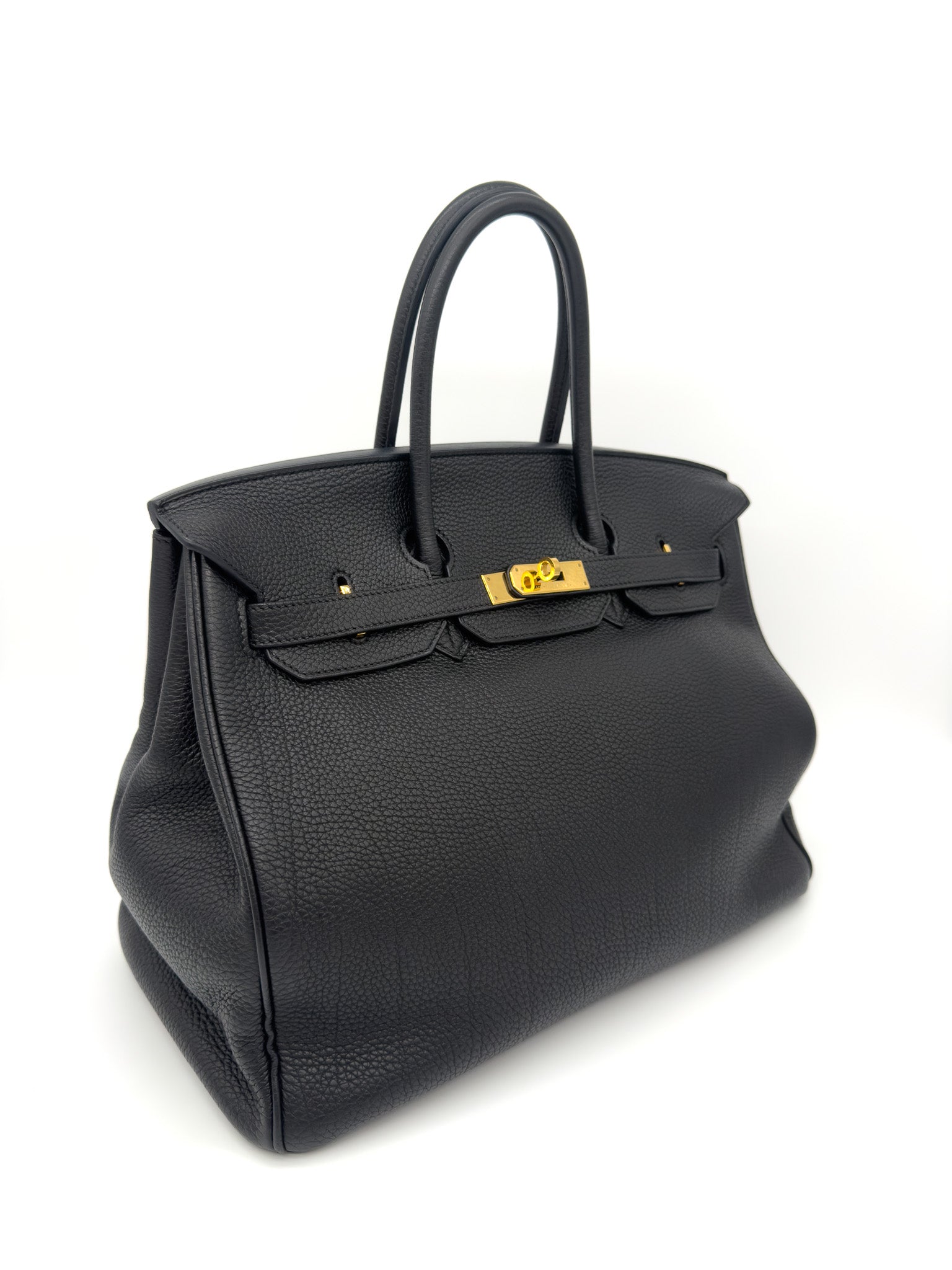 Hermes Togo Birkin 35 Black GHW