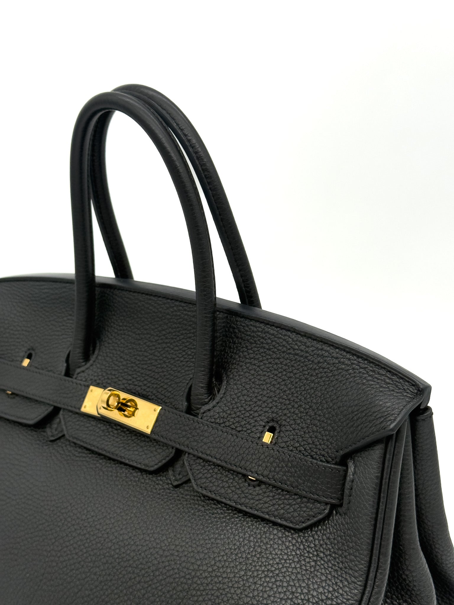 Hermes Togo Birkin 35 Black GHW