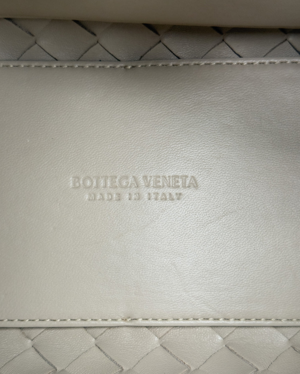 Bottega Veneta Andiamo Bag Small Ecru