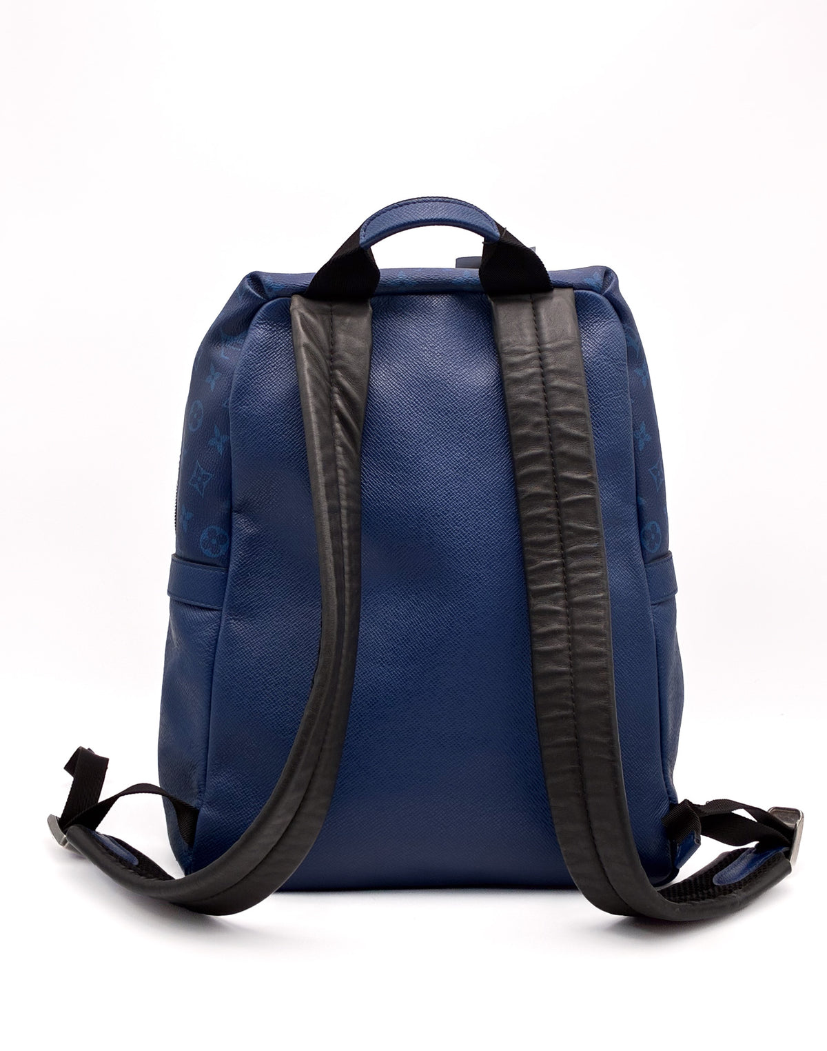 LV Discovery Monogram Blue Backpack Taiga