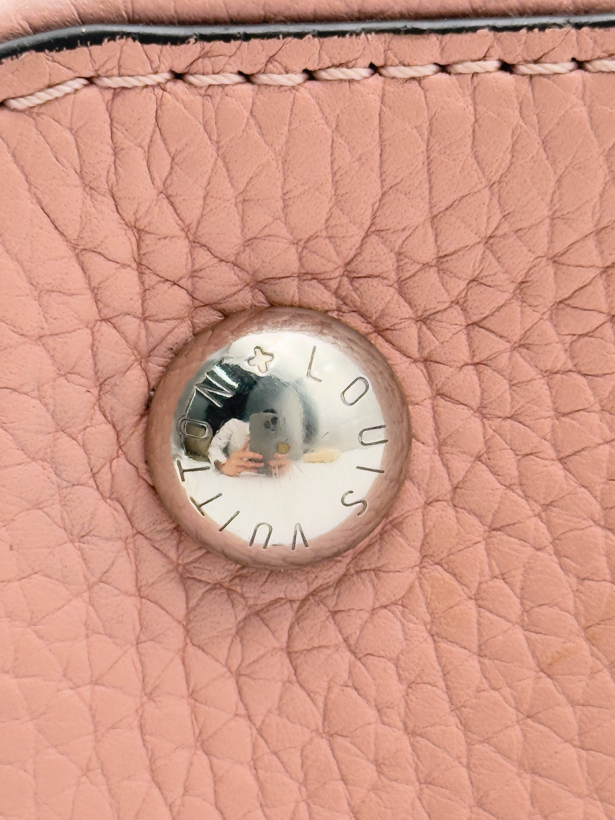 Louis Vuitton Capucine Bag Taurillon Leather SHW Pink