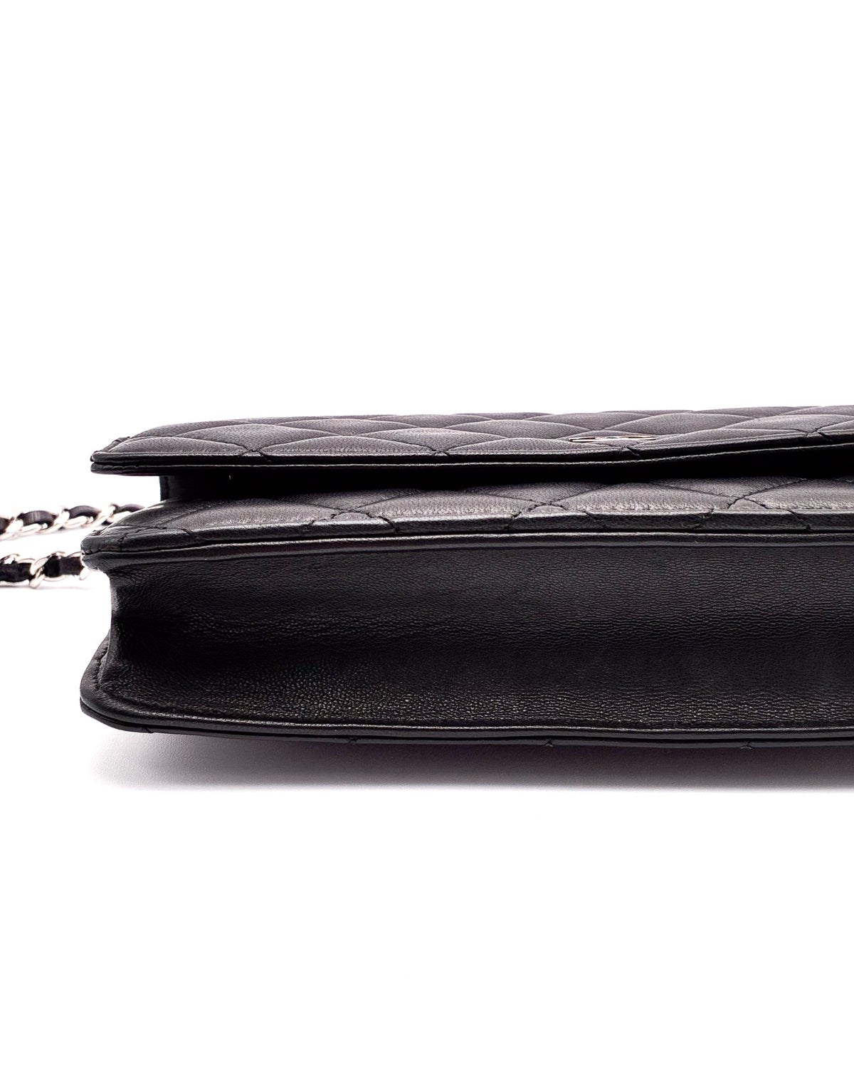 CHANEL Wallet on Chain Lambskin Leather SHW