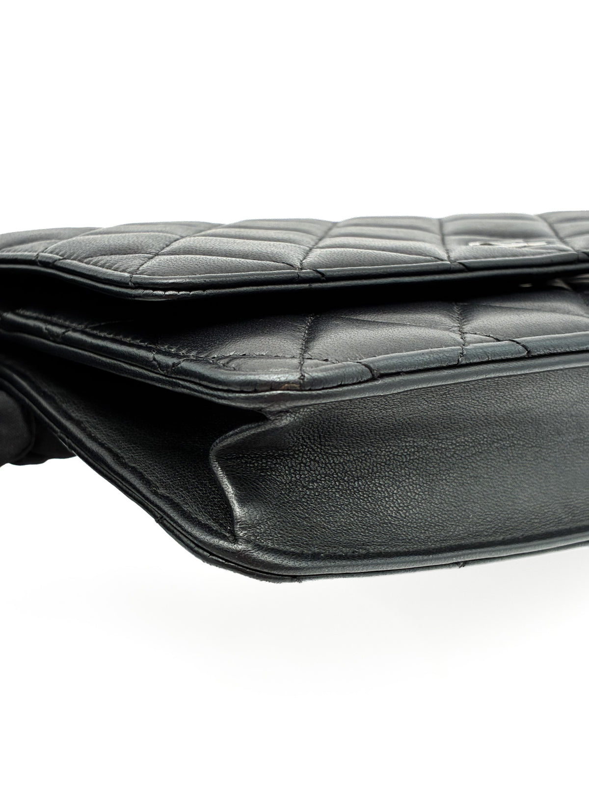 CHANEL Wallet on Chain Lambskin Leather SHW