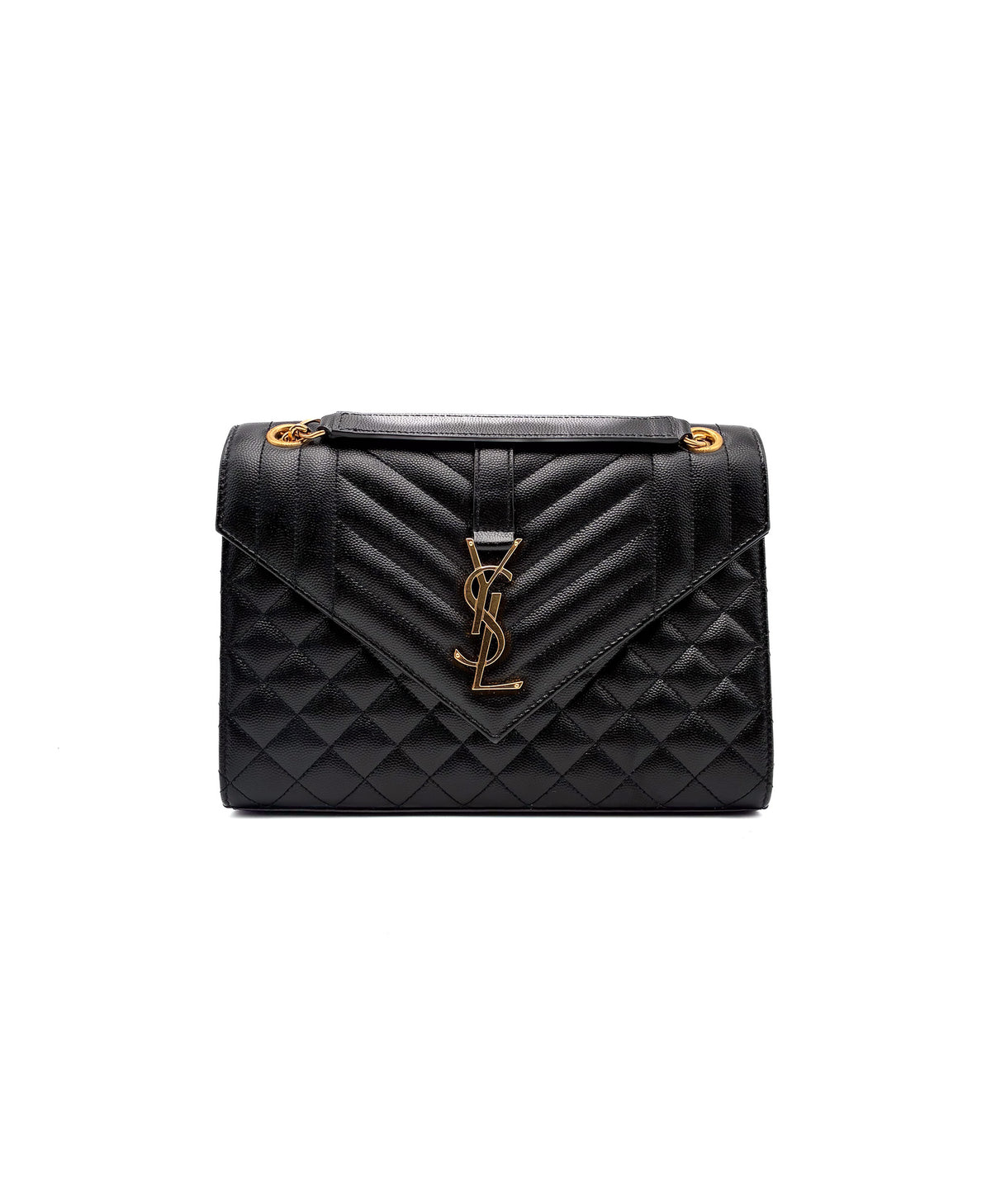 Yves Saint Laurent Envelope Medium Bag GHW