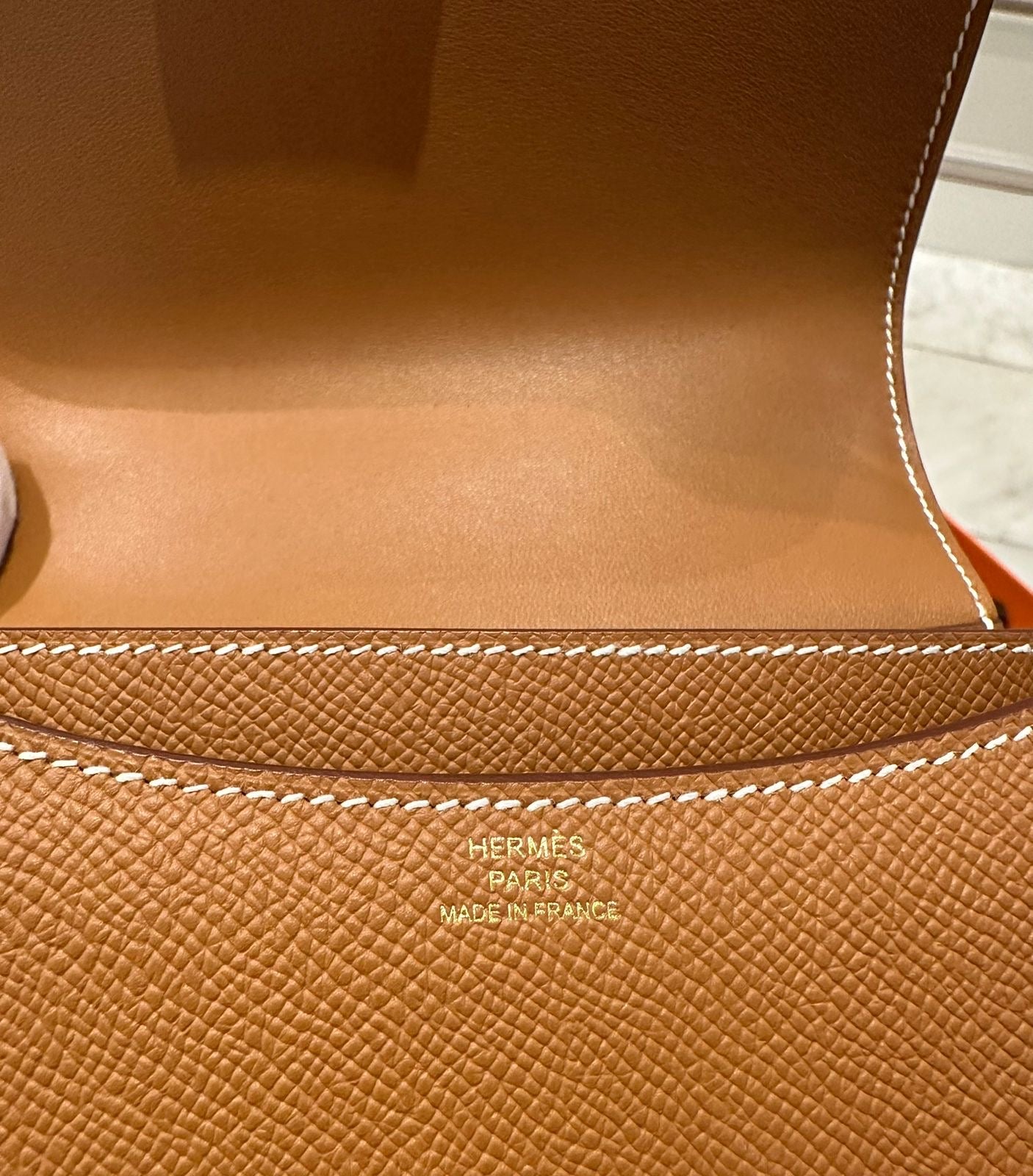 Hermes  Epsom Constance 18 Gold